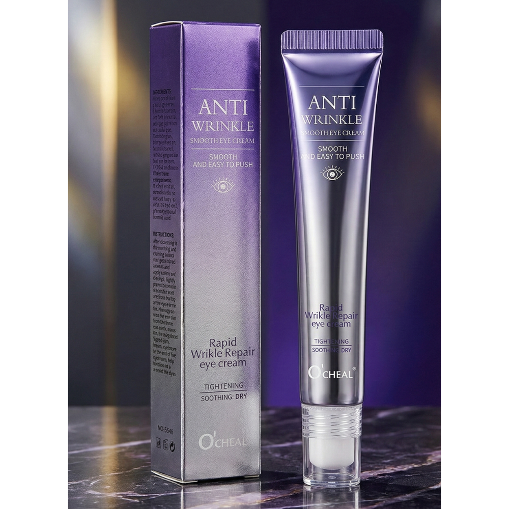 O’CHEAL™ Anti-Wrinkle - O creme diário que desperta a beleza do seu olhar