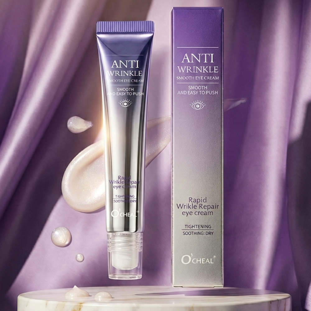 O’CHEAL™ Anti-Wrinkle - O creme diário que desperta a beleza do seu olhar